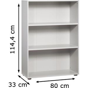 Produktbild für Aktenregal Hammerbacher Basic 4500, aus Holz
