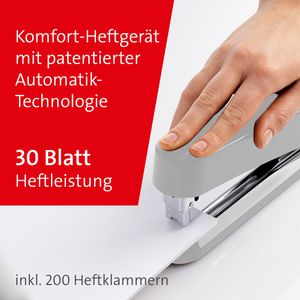 Produktbild für Heftgerät Novus B7A Automatic 020-1655, inkl. 200 Heftklammern