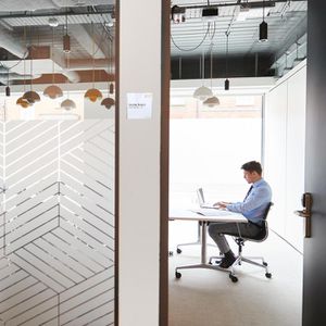 Produktbild für Türschild SignSystems LT1010, Lite, silber