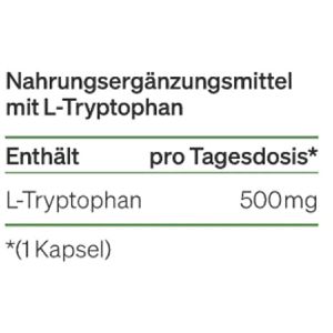 Produktbild für Aminosäuren natural-elements L-Tryptophan, 240 Kapseln