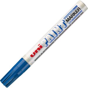 Produktbild für Lackmarker uni-ball PX-20, wasserfest &amp; permanent, blau