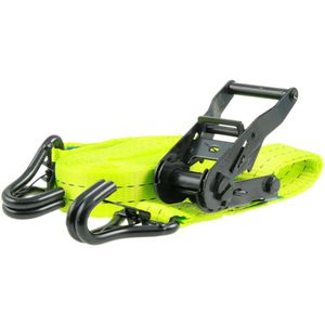 Produktbild für Spanngurt Sandax 300, grün, mit J-Haken &amp; Ratsche
