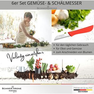 Produktbild für Gemüsemesser Schwertkrone BS01601, Set