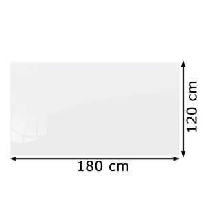 Produktbild für Glas-Magnettafel ALLboards Premium SUPERWHITE