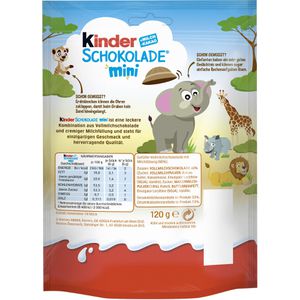 Produktbild für Minischokolade Kinder Schokolade Mini