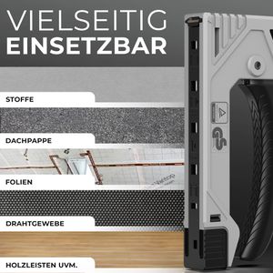 Produktbild für Handtacker KLRStec TackAir Professional, Set