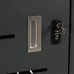 Produktbild für Mülltonnenbox Mendler HWC-E83, Metall