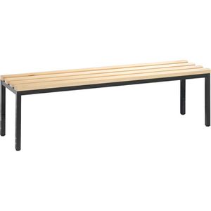 Umkleidebank CP-Möbel 8051-000, Sitzfläche Holz, 150 cm