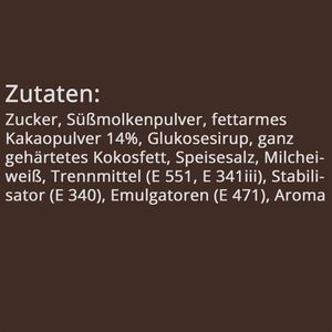 Produktbild für Kakao Scho No.104 Choco Original, Pulver