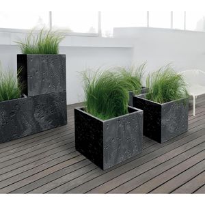 Produktbild für Pflanzkasten Prosperplast Sierra Square Beton