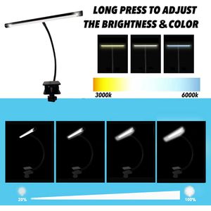 Produktbild für Schreibtischlampe Infitronic IN78LEDKLB2 schwarz, LED, dimmbar