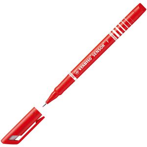 Fineliner Stabilo Sensor F, 189/40, rot