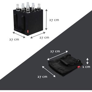 Produktbild für Flaschenträger achilles ADB09, Polyester