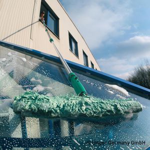 Produktbild für Einwascherbezug Unger Micro Strip NS350, grün