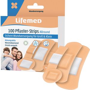Pflaster Lifemed Allround, 100 Strips
