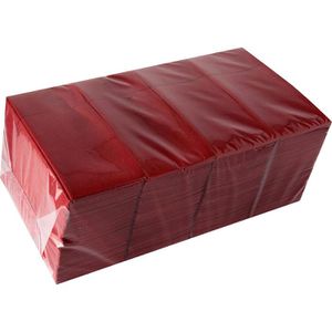 Produktbild für Bestecktaschen Papstar 86763 Airlaid, bordeaux