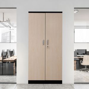 Produktbild für Aktenschrank G-Office FLC/WD.19, aus Metall / Holz