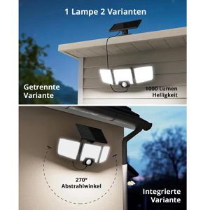 Produktbild für LED-Außenstrahler Lepro 10W, IP65 wasserdicht