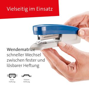 Produktbild für Heftgerät Novus E 20, 60-E2003, inkl. 200 Heftklammern