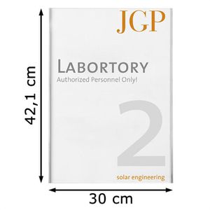 Produktbild für Türschild SignSystems LT1050, Lite, silber