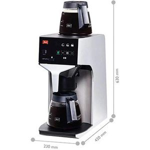 Produktbild für Kaffeemaschine Melitta Cafina XT180-GMC, mit Glaskanne