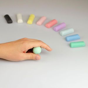 Produktbild für Knete Kores Plastilina Pastel, 10 Stangen