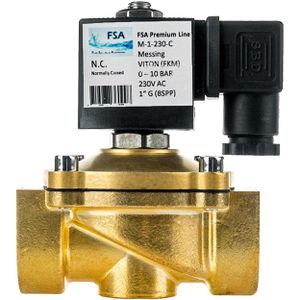 Produktbild für Magnetventil FSA Premium M-1-230-C, 1 Zoll