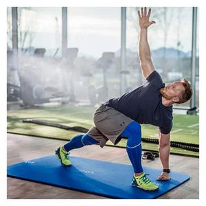 Produktbild für Yogamatte Airex Corona, blau, 1,5 cm stark