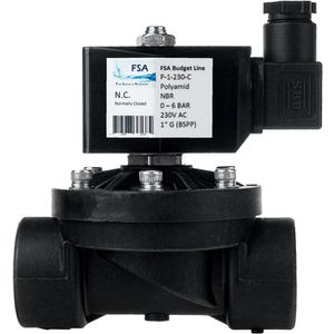 Produktbild für Magnetventil FSA Budget P-1-230-C, 1 Zoll