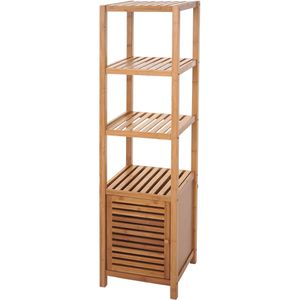 Produktbild für Badregal Mendler HWC-B18, 57554, aus Bambus, braun
