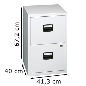 Produktbild für Hängeregisterschrank Bisley-Home PFA2-645