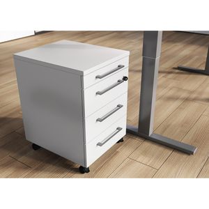 Produktbild für Rollcontainer Germania Agenda 4239-69, aus Holz, lichtgrau