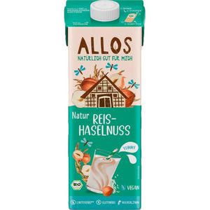 Produktbild für Reisdrink Allos Reis-Haselnuss, BIO
