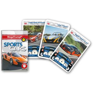Produktbild für Kartenspiel Piatnik 423314, MegaTrumpf Sports Cars