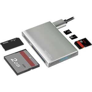Produktbild für Kartenleser LogiLink CR0048, 5 in 1, USB-C 3.0