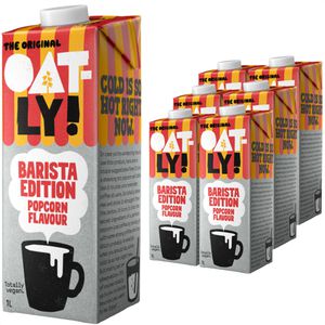 Produktbild für Haferdrink Oatly europäischem Hafer, Barista Edition Popcorn