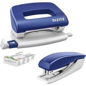 Locher Leitz 5507-60-35, NeXXt Mini, blau