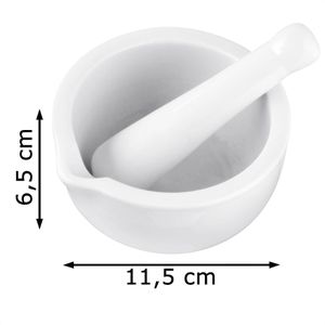 Produktbild für Mörser Fackelmann 45442, mit Stößel