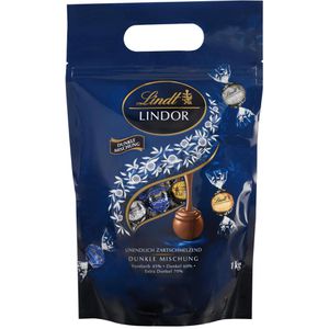 Pralinen Lindt Lindor Dunkle Mischung, 78 Stück
