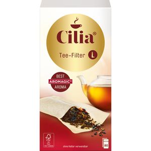Teefilter Cilia Größe L, 80 Stück