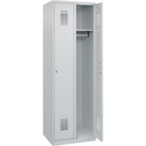 Produktbild für Spind CP-Möbel Basis PLUS, lichtgrau