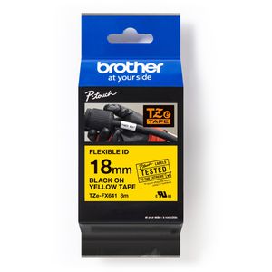 Produktbild für Schriftband Brother TZe-FX641, 18mm