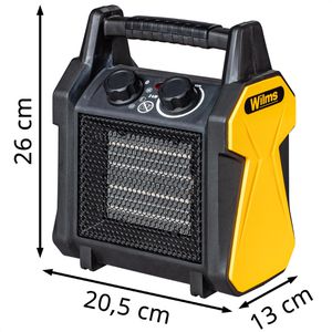 Produktbild für Heizlüfter Wilms CH 2000, mit 3 Stufen bis 2000 Watt