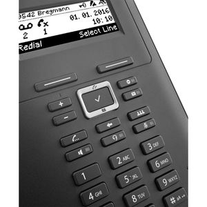bintec-elmeg Telefon IP620, schwarz, schnurgebunden – Böttcher AG