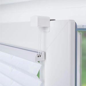 Produktbild für Plissee Liedeco Ranke, Klemmfix, weiß