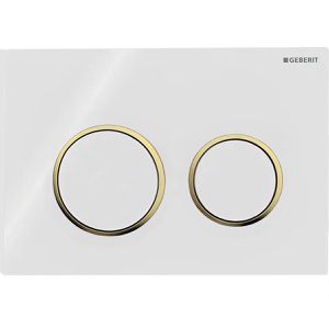 Produktbild für Betätigungsplatte Geberit Omega20, aus Kunststoff, für WC