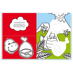 Produktbild für Malbuch Trötsch Dinosaurier Bastelei