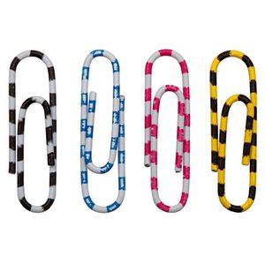 Produktbild für Büroklammern Wedo 901245299, Zebra, 27mm