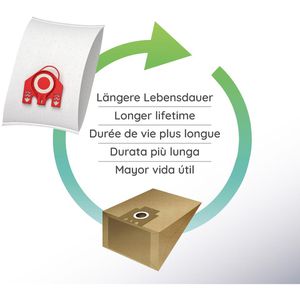Produktbild für Staubsaugerbeutel McFilter MSM 28, 10 Stück