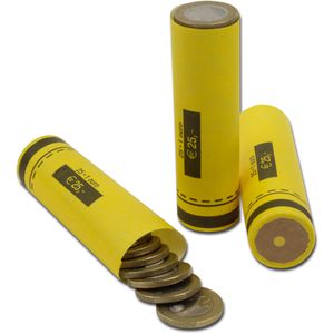 Münzhülsen effektivo 10111, für Rollgeld